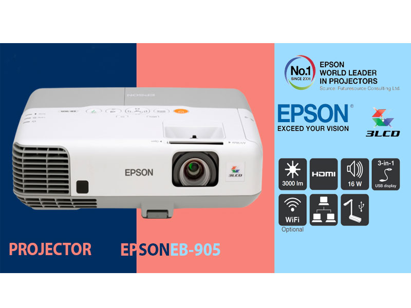 ویدئو پروژکتور استوک اپسون Epson EB-905