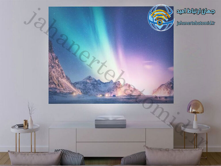 پرده نمایش پایه دار پروژکتور 1.5*1.5 متری اسکوپ