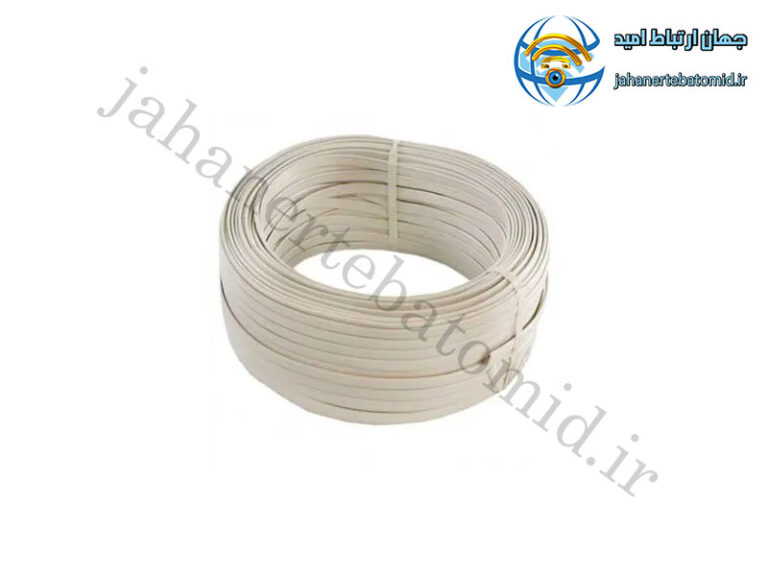 سیم مخابراتی بند تخت تلفن MT NET تمام مس 4 رشته وارداتی