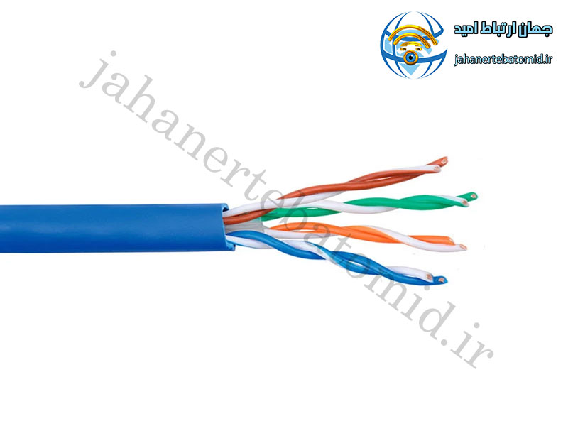 کابل شبکه Cat 6 UTP لگرند تست فلوک به طول 305 متر